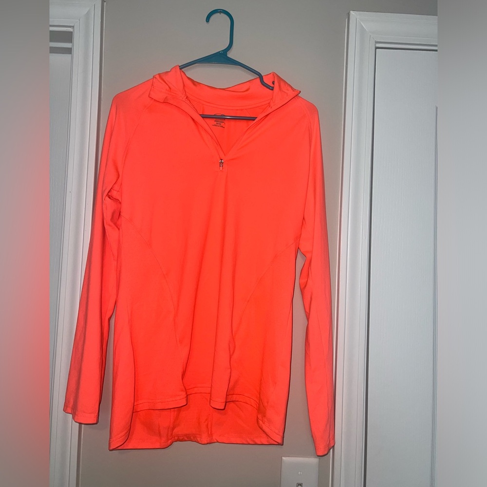 Champion athletic quarter zip long sleeve pull-over